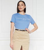 Футболка REG CORP LOGO C-NK SS Tommy Hilfiger - голубой(WW0WW40276)