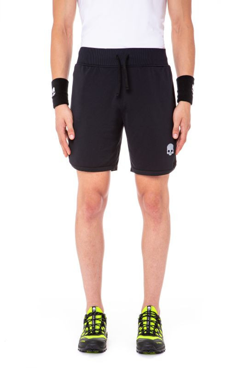 Мужские теннисные шорты Hydrogen Tech Shorts Man - черный