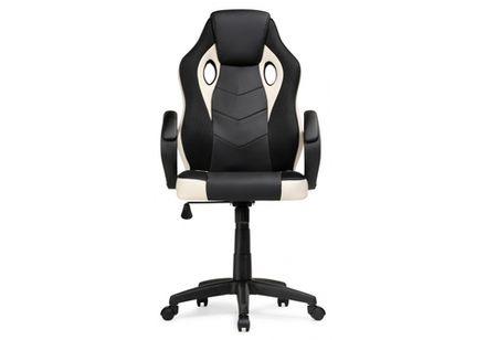 Офисное кресло Woodville Kard black, сream