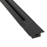 Шинопровод встраиваемый однофазный с питанием и заглушкой Crystal Lux CLT 0.121 01 L2000 BL