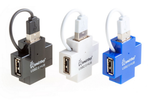 Картридер USB - Xaб SmartBuy SBHA-6900 4 порта