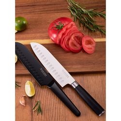 Нож Сантоку Carbon, 18 см