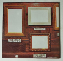 Винтажная виниловая пластинка LP Emerson, Lake and Palmer Pictures At An Exhibition (Japan 1976) (No Obi) Blues Variation