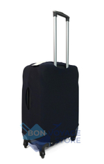 Чехол для чемодана М однотонный темно-синий 01357