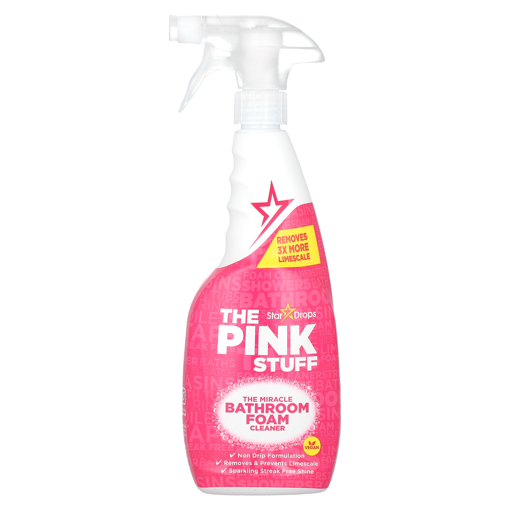 The Pink Stuff, The Miracle, очищающая пенка для ванной комнаты, 750 мл (25,4 жидк. унции)