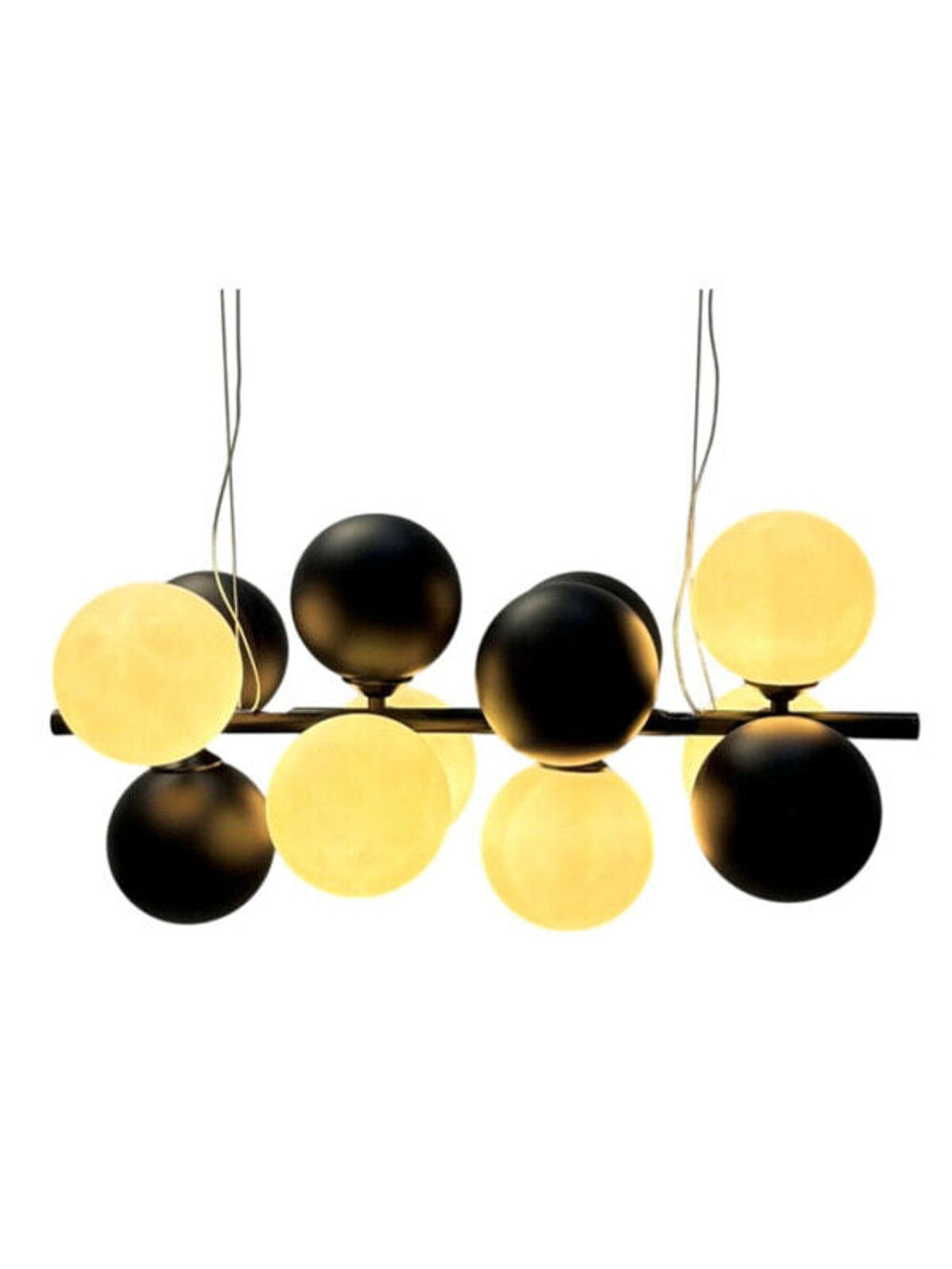 Потолочный светильник Home ESPRIT Белый Чёрный