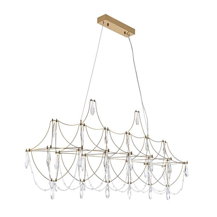 Подвесная светодиодная люстра Modelux Premium ML.5603.1200P BS