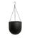 Комплект - Гусмания в кашпо Treez Effectory Black Stone