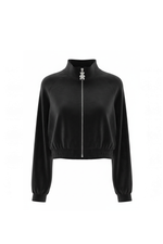 Костюм велюровый в черном