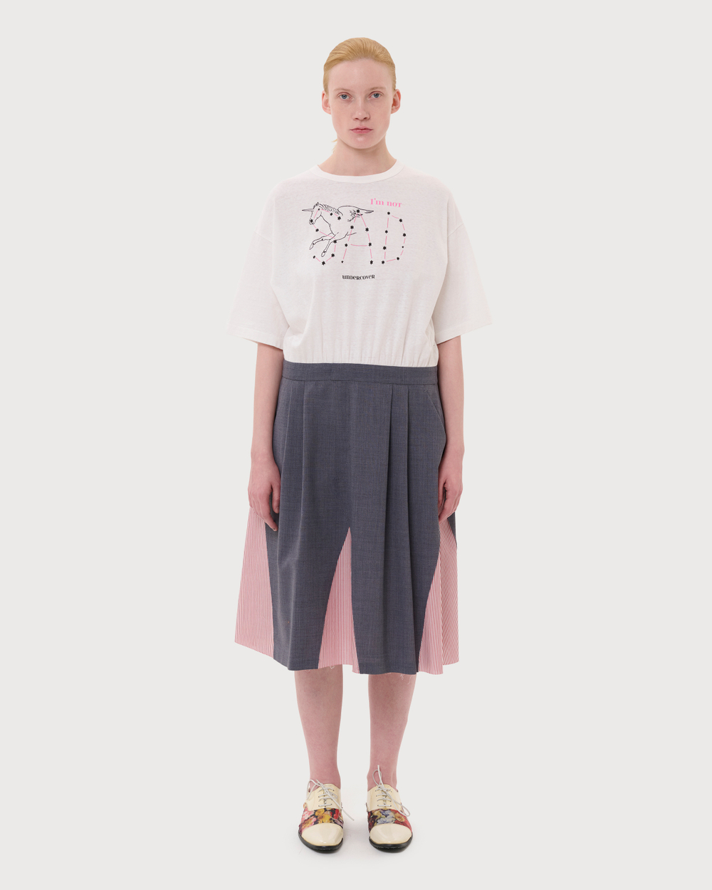 UNDERCOVER ПЛАТЬЕ БЕЛОЕ I'M NOT SAD