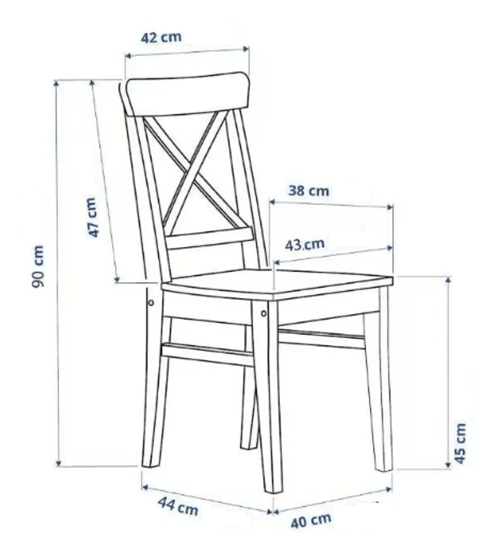 Стул Zip-mebel Ингольф Ж, Серый