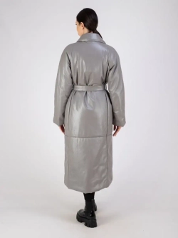 Пальто кожаное из натуральной кожи