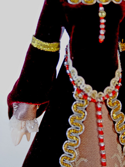 Кукла коллекционная Леди Джейн в костюме 16 века Англия