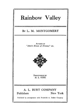 Rainbow valley | L. M. Montgomery