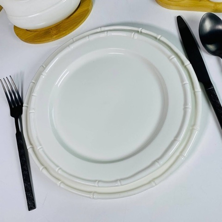 Lenardi 140-172 Набор из 6 тарелок 21см BAMBOO в под.уп.(х6)Фарфор