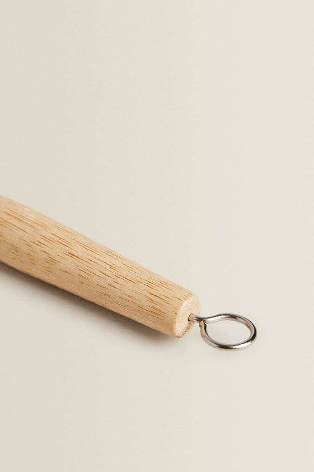 ZARA HOME ДЕРЕВЯННАЯ КУХОННАЯ ЩЕТКА, СВЕТЛО-БЕЖЕВЫЙ