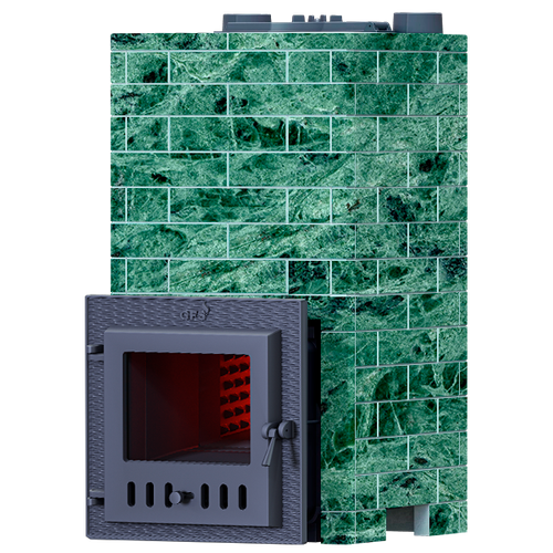 Чугунная печь для бани Комплект GFS ЗК 18 (М) Классика 830/40 Змеевик кирпич