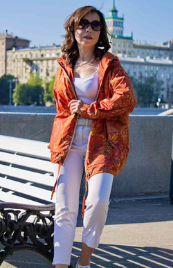 Куртка "Золотой Иран", по мотивам живописи персидского художника 16 века Султана Мухаммеда