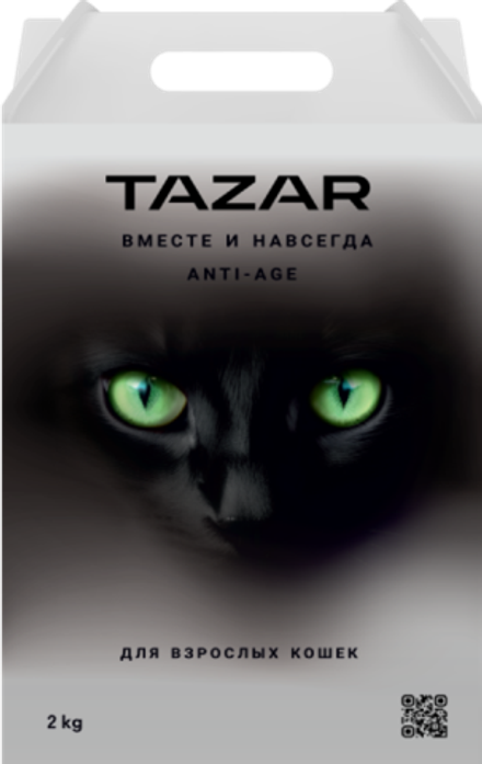 Tazar 0,4гр Сухой корм для взрослых кошек Индейка Курица