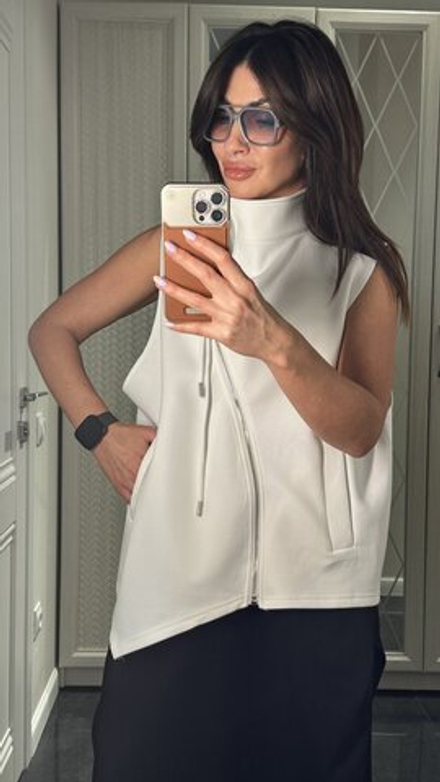 Жилет на молнии