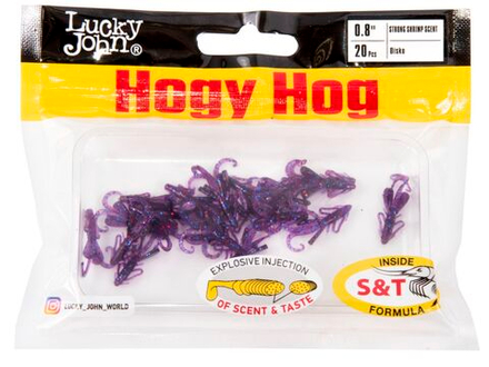 Твистеры съедоб. искусст. LJ Pro Series HOGY HOG  0,8in (02.03)/S63 20шт.