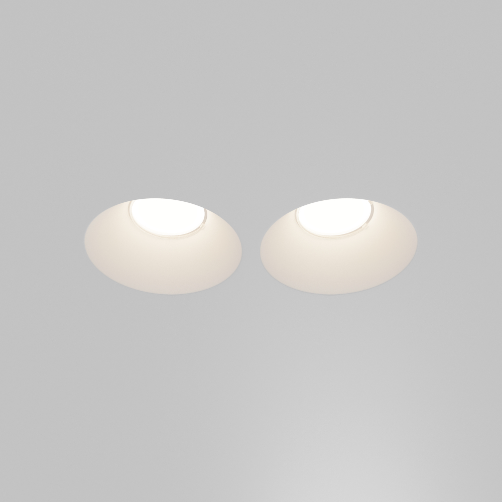 Встраиваемый светильник Technical DL129-GU10-02-W