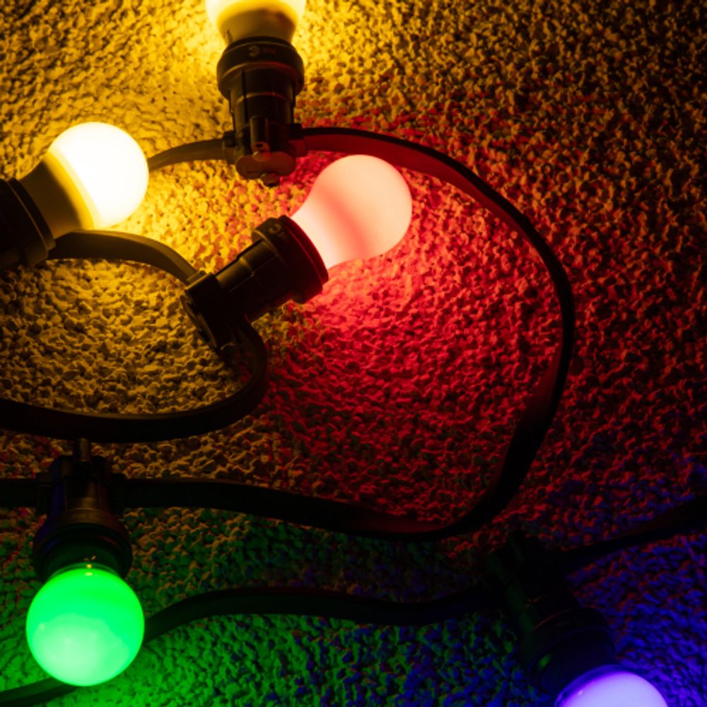 Гирлянда ЭРА ERABL-L100/S40 белт лайт светодиодная новогодняя нить уличная 100 м шаг 40 | Профессиональное праздничное и новогоднее освещение