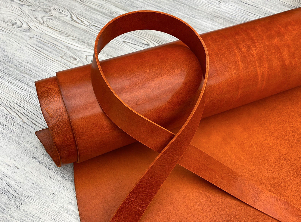 Ременная кожа Missouri MS31 (3,5+ мм), цв. Оранжевый