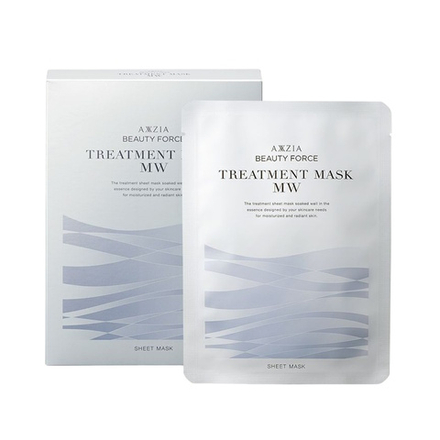 Увлажняющая маска для лица с экстрактом морских водорослей и коллагеном медузы AXXZIA Beauty Force Treatment Mask MW