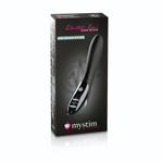 Черный вибратор с миостимуляцией Mystim Electric Eric Black Edition - 27 см. (Цвет: черный)