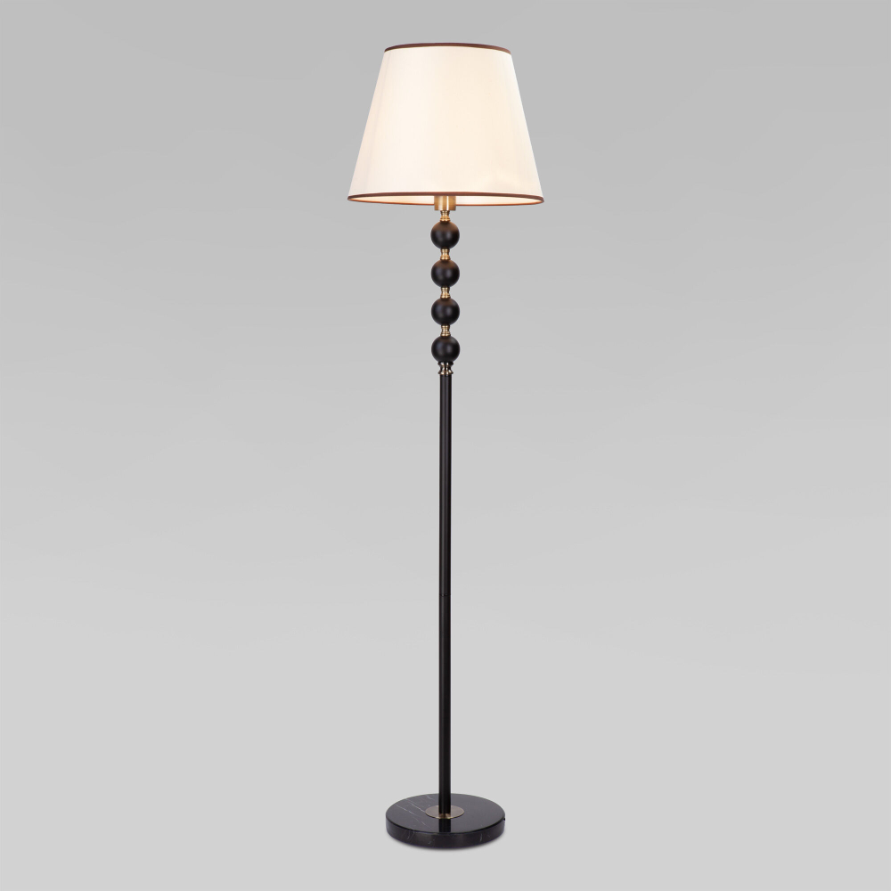 Торшер с абажуром черный 01057/1 черный