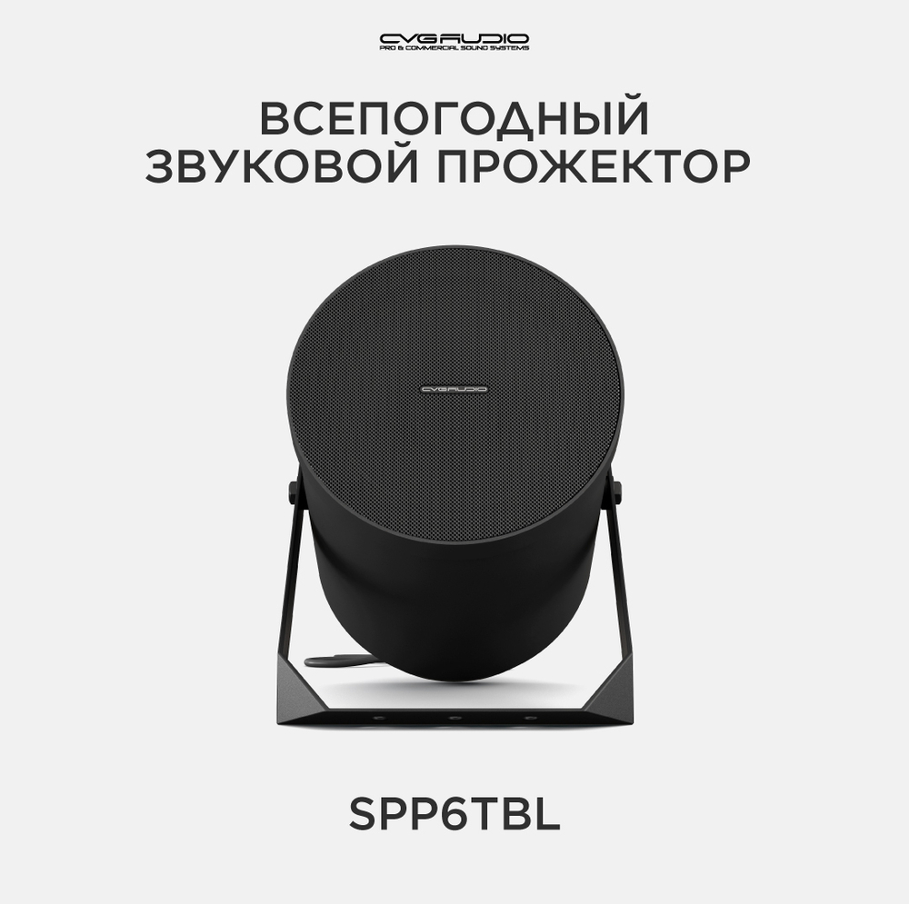 CVGAUDIO SPP6TBL Звуковой прожектор для систем Public Address