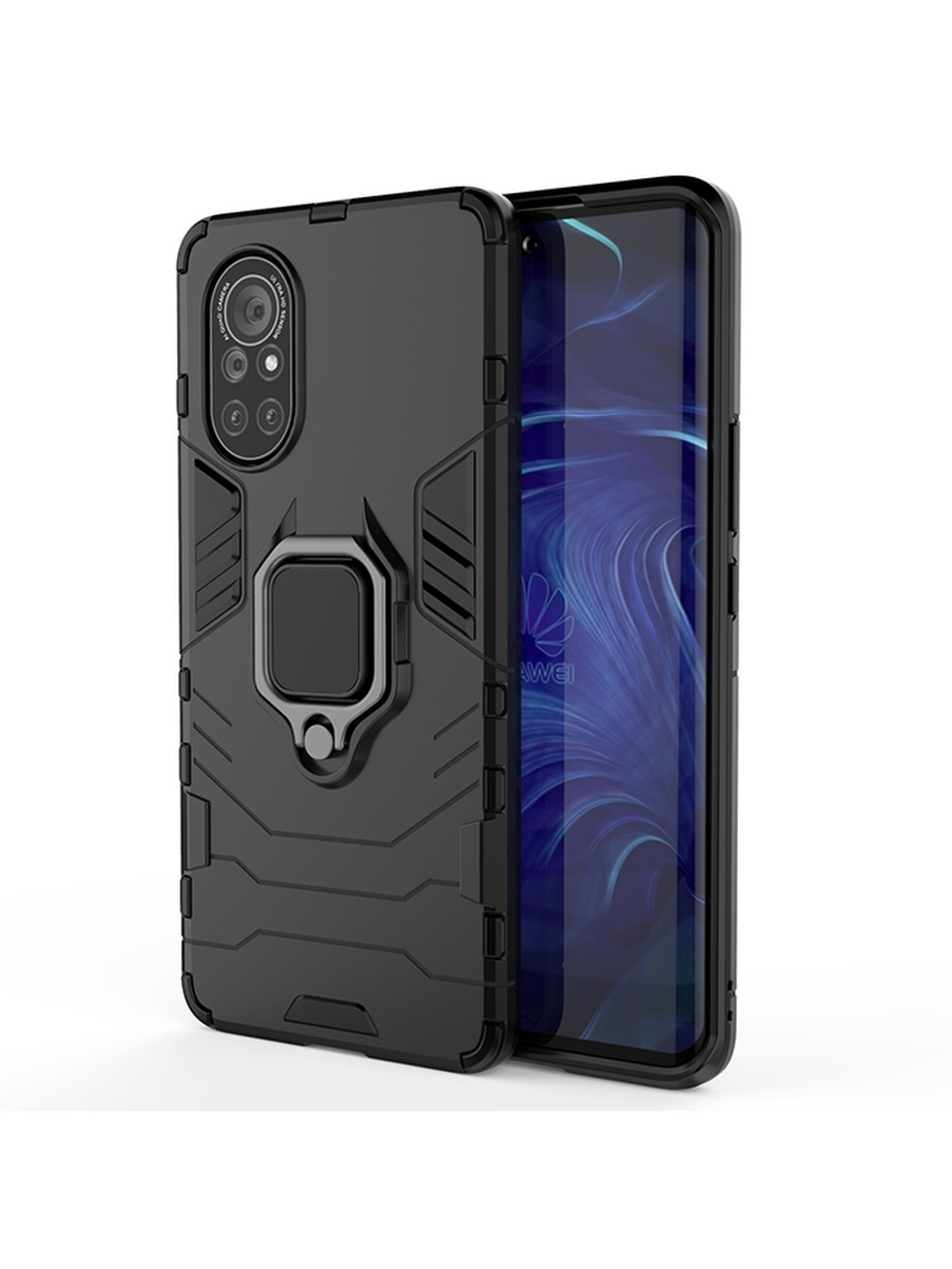 Противоударный чехол с кольцом Panther Case для Huawei Nova 8