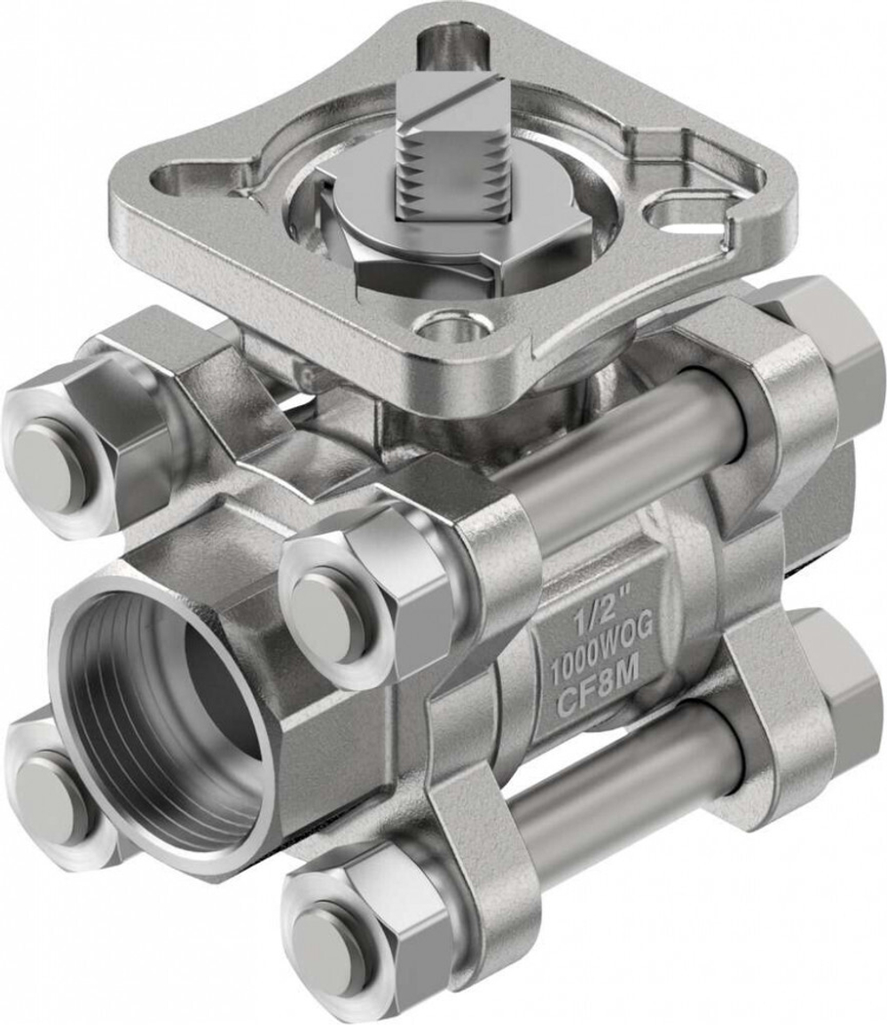 VZBE-1/2-WA-63-T-2-F0304-V15V15 Шаровой кран