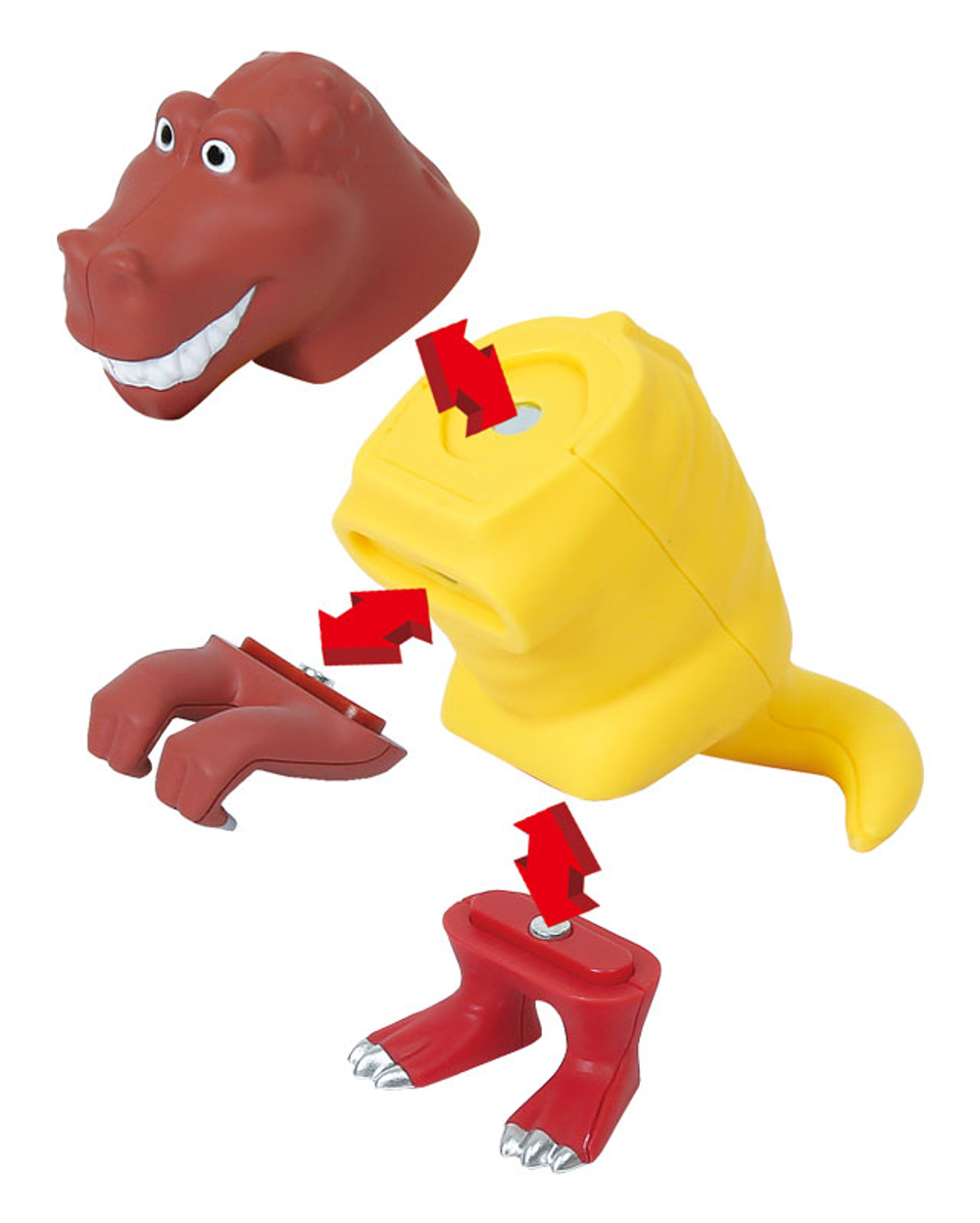 Магнитный конструктор "Смешай и собери". "МИНИ ДИНОЗАВРЫ ДЕЛЮКС". Комплект на группу