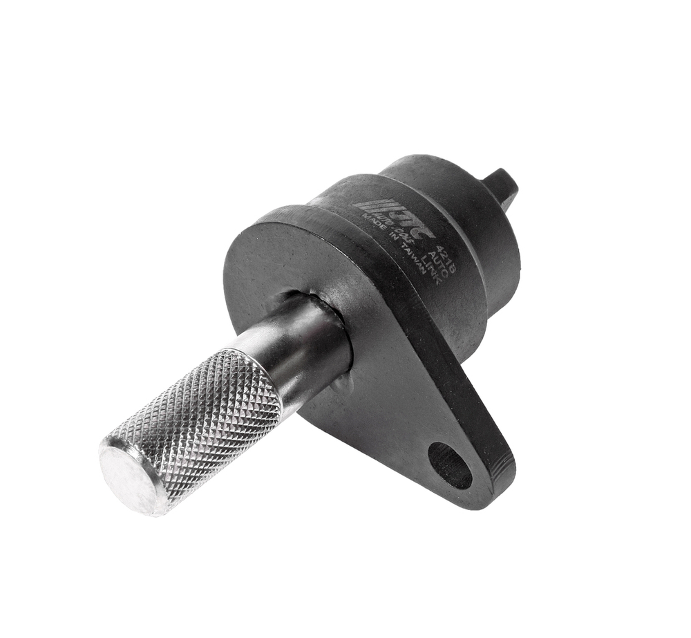 JTC-4216 - Фиксатор распредвала для установки фаз ГРМ (VW,AUDI,SKODA 1.2 TSI/TFSI:OEM T10414) JTC - 
	Предназначен для фиксации распредвала и установки фаз ГРМ.
	Применение: Фольксваген (Volkswagen) Polo, Golf, Beetle, Caddy; Шкода (Skoda), двигатели Ауди (Audi) 1.2 TSI/TFSI.
	Оригинальный номер: Т10414.
	Габаритные размеры: 70/30/30 мм. (Д/Ш/В)
	Вес: 170 гр.