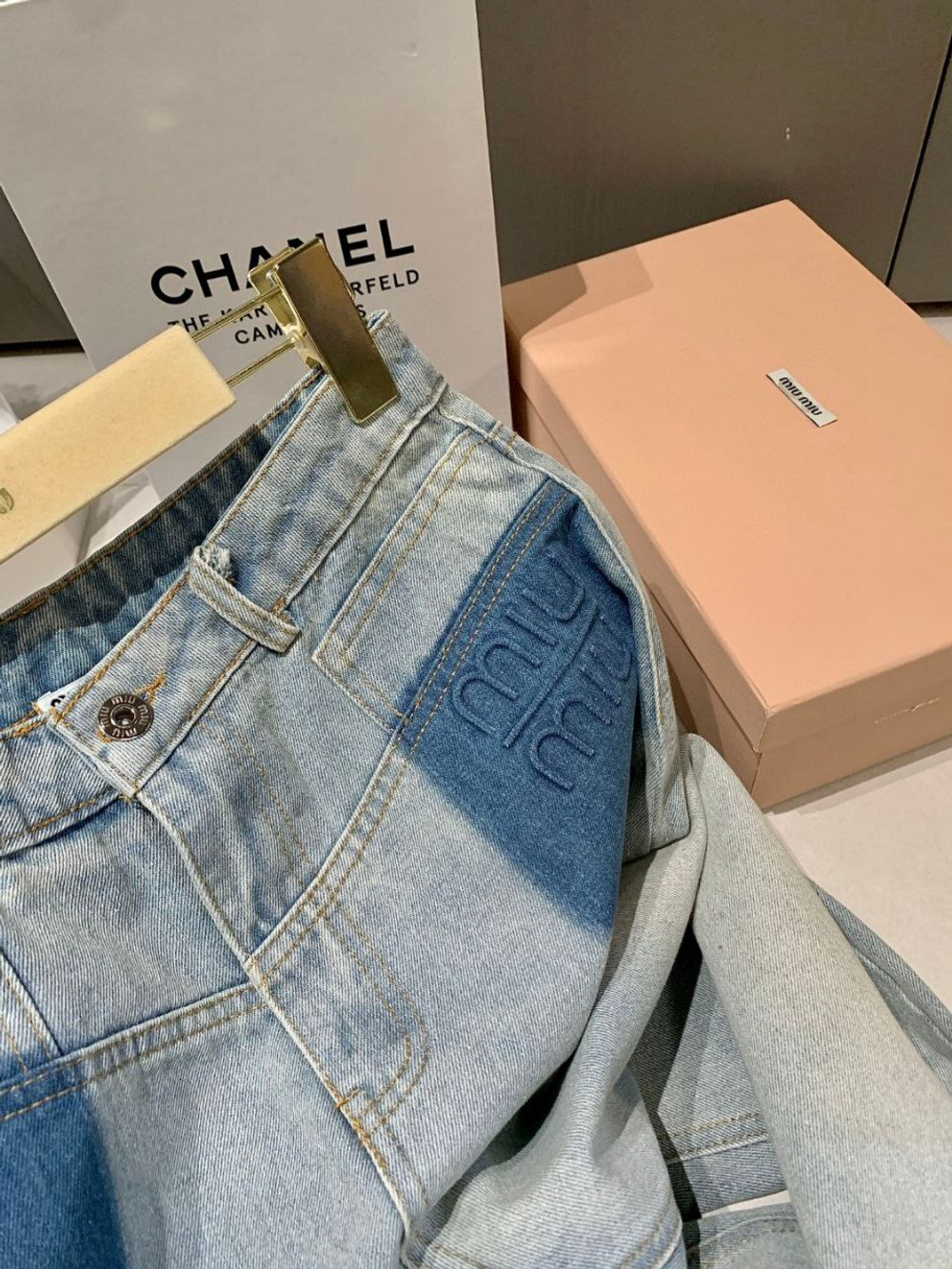 Джинсы MIU MIU