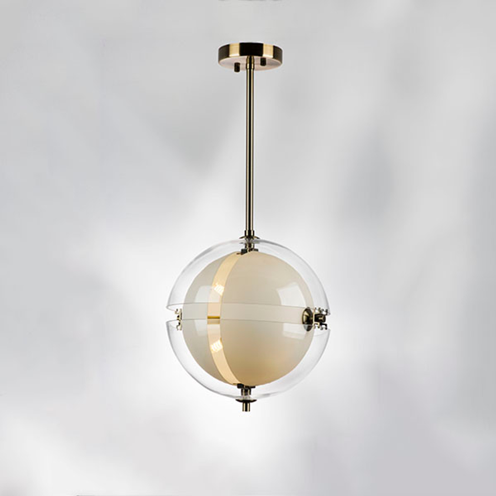 816033 Люстра MODENA 4х40W G9 ЛАТУНЬ/ПРОЗРАЧНЫЙ