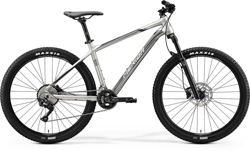 Велосипед Merida Big.Seven 500 (SilkTitan/Silver/Black)