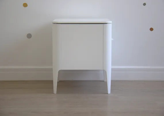 Тумба прикроватная Type 1 полка 1 ящик ширина 50 см (белый)