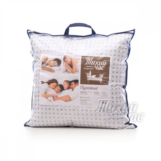 Подушка Пуховая 70х70 тихий час