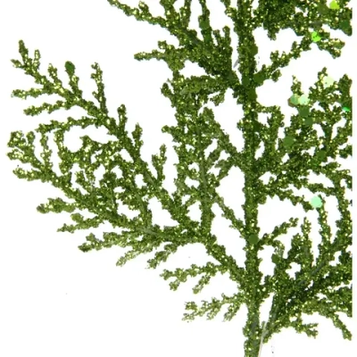 Ветка декоративная «Зимний сон» 25 см, Нежный зеленый
