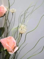 Панно на стену для интерьера "Окно с цветами"