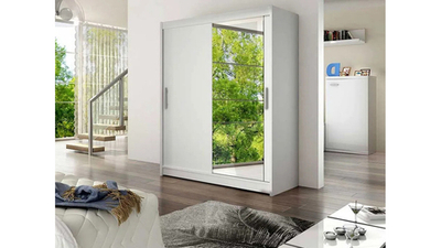 Шкаф-купе Женевра Белый 101  230*45*260