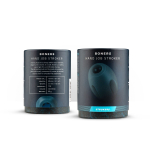 Серый мастурбатор Handjob Stroker (Цвет: серый)