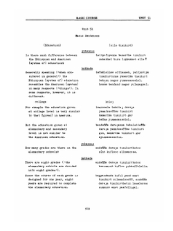 Amharic Basic Course. Student Text | Warren G. Yetes and Absorn Tryon