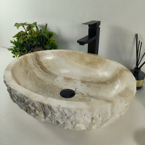 Раковина из оникса Erozy White EO-64309 52*43*15 0213