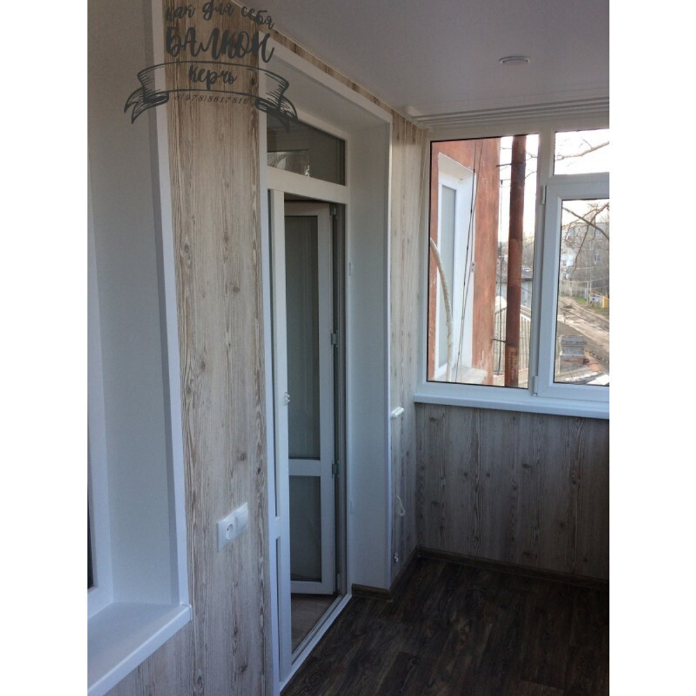 Ламинированная панель ПВХ Сосна монблан 3000х250мм