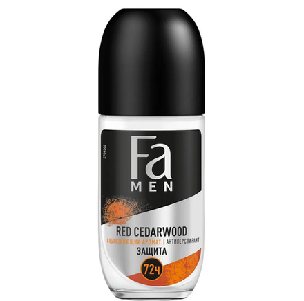Фа Стекло - ролик МУЖ. Red Cedarwood 50 мл 6*12