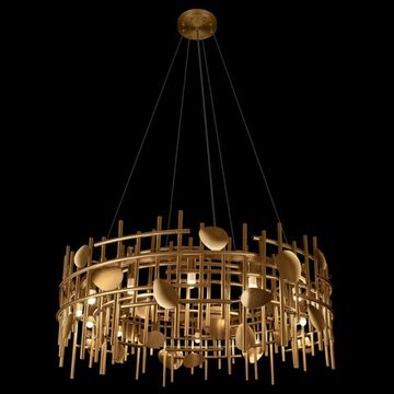 Подвесная люстра 8*G9 10396/800C золото Escama LOFT IT